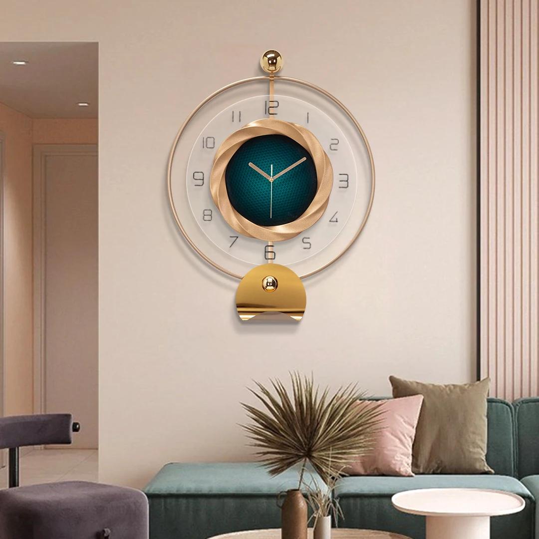 

Круглые цифровые настенные часы, роскошные современные ночные настенные часы, модные скандинавские украшения для салона Casa Decoracion Para el Hogar