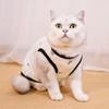 Breathable Floral Cat Vest Lightweight Cotton Pet Clothing Ragdoll British Shorthair Blue XS To 2XL