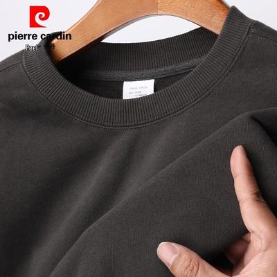 Pierre Cardin Men's Heavyweight Brushed Crew Neck Sweatshirt