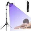 Lâmpada de Bronzeamento Luz Para Uso Doméstico Lâmpada de Luz Solar Corpo Bronzer Facial 54w Auto Bronzeador Facial Máquina Dispositivo Para Inverno Suporte Ajustável Luz e Máscara de Olhos_