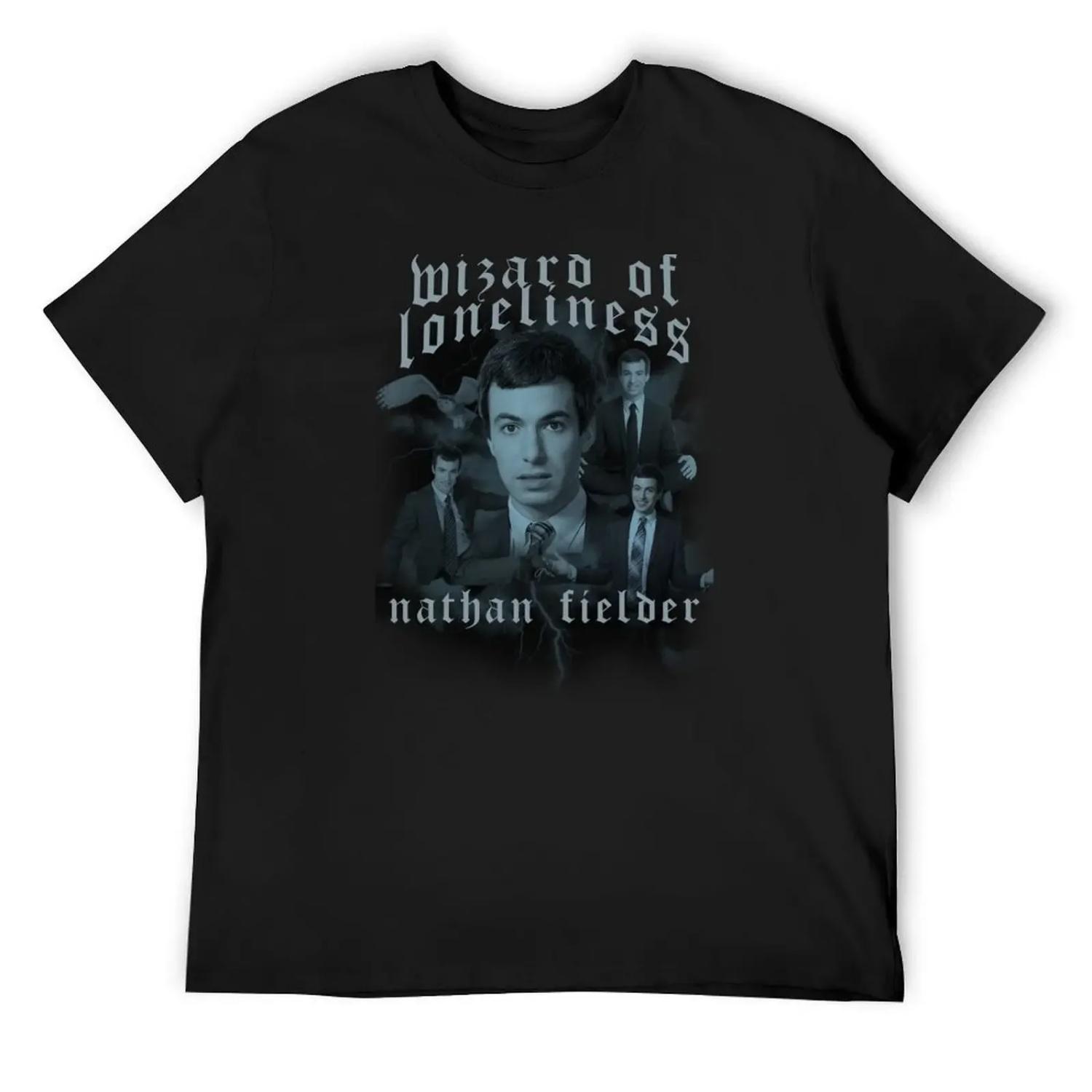 

Nathan Fielder Wizard of Loneliness Nathan For You Tee T-Shirt kawaii clothes summer top new edition t shirts for men cotton S