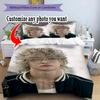 Customize Photos Customize Your Photo Bedding Set Breathable Duvet Cover with Pillowcases Home Decoration Birthday Gift