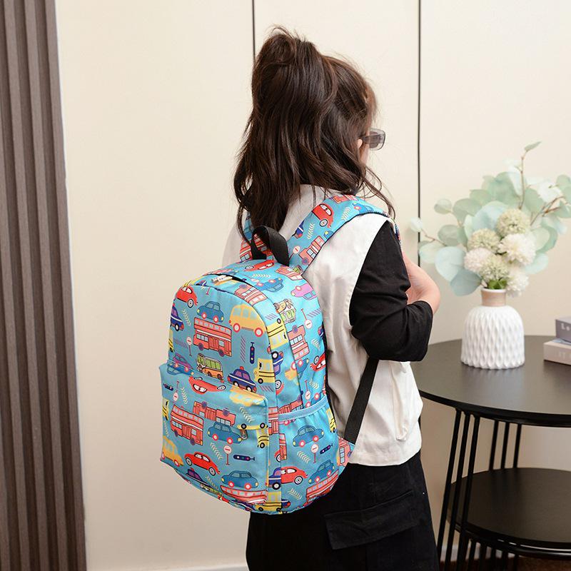 3D Printed Cartoon Kindergarten Backpack for Kids (Ages 3-8)