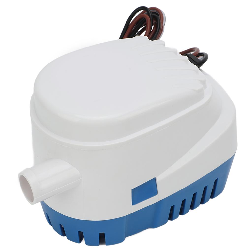 Bilge Submersible Pump Electric Automatic Water Drainage Pump with Reed Sensor System for Boat Power