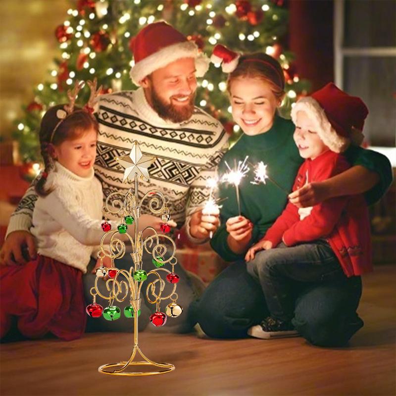 1PC Christmas Decoration Christmas Topper with Small Bells Elegant Spiral Christmas Tree Home Multiple Options Available