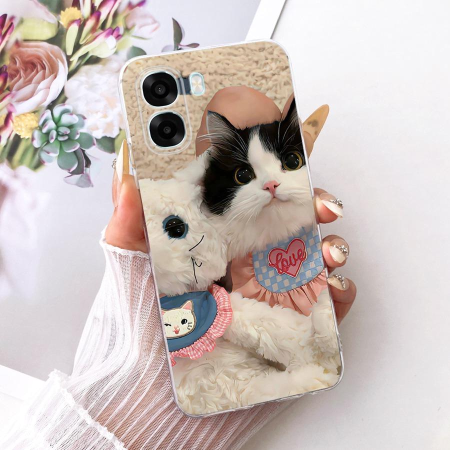 

Phone Case for OPPO A6 A6X A 6T Pro CPH2849 Soft Silicone Proective Shell for OPPOA6 A 6X A 6 T Pro Capa Cute Cartoons Cases OPPO A6 4G 5G