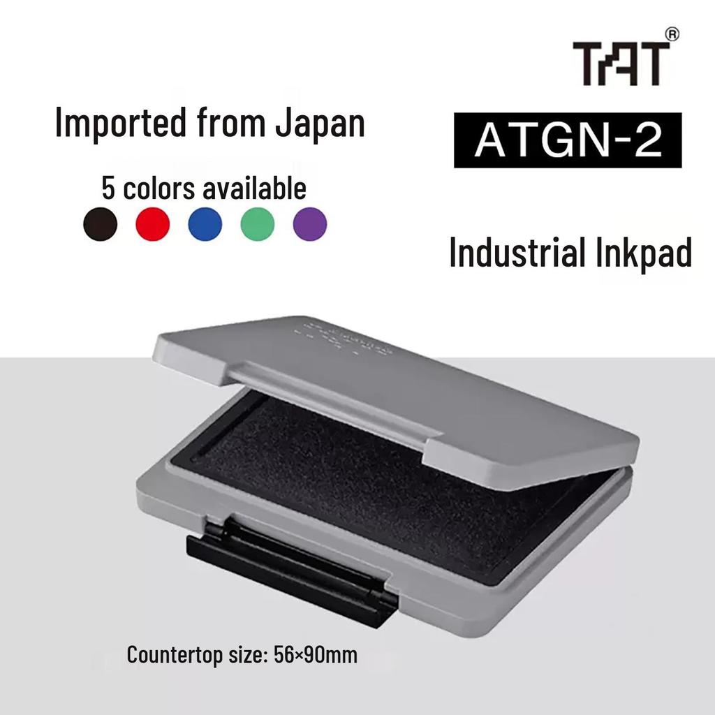 Shachihata Quick-Dry Oil-Based Waterproof Stamp Pad for Multi-Purpose Use