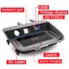 15W Car Wireless Charging Pad for Toyota RAV4 XA50 LE XLE XSE 2019~2025 Phone Fast Charger Plate Panel Tray Accessorie 2020 2021