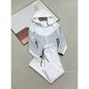 2026 Womens Tracksuit Set Hooded Jacket Sweatpants Casual Sportswear