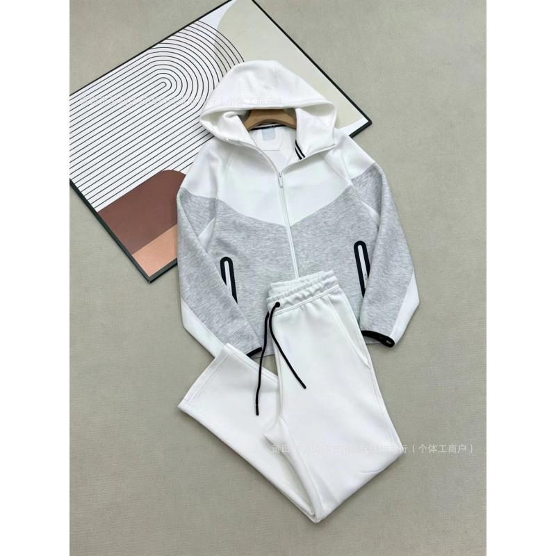 2026 Womens Tracksuit Set Hooded Jacket Sweatpants Casual Sportswear