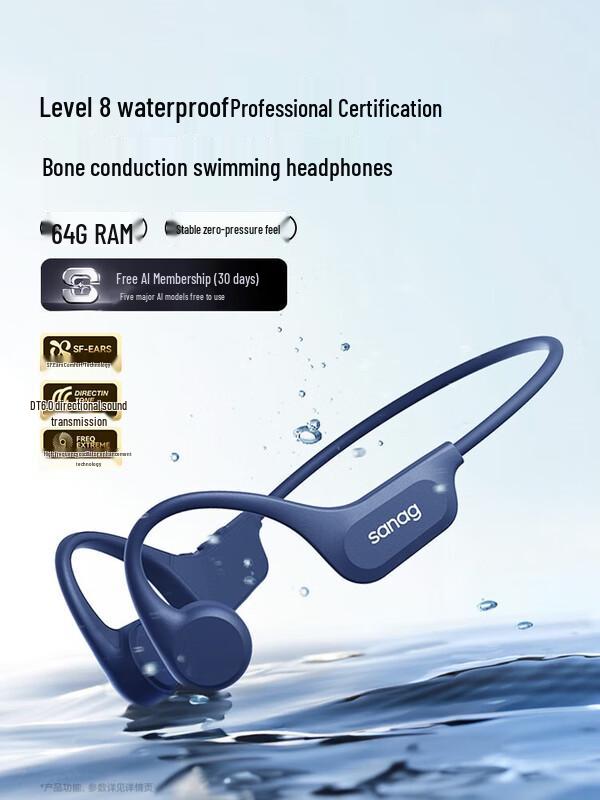 SANAG B60S ProMax Bone Conduction Sports Headphones