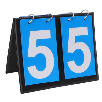 Digit Flip Anzeigetafel Tragbare Große Karte Wasser Abweisend Filp Sport Score Keeper für Basketball