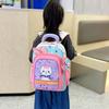 Cartoon Kids Backpack With Nylon Material And Ergonomic Shoulder Straps For School Use