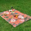 Thickened Cotton Linen Picnic Mat Multifunctional Sofa Cover Cartoon Tablecloth Non Slip Pad