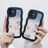 Mobile Phone Cases for iPhone 11 13 XR 15 Pro Max 12 14 Pro Max Case iPhone 16 7 Plus 8 Plus XS Max Big Wave Solid Color Cartoon Anti-drop Waterproof