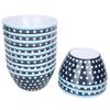 12PCS Salad Bowls Fruit Food Soup Serving Bowl Tableware for Home Restaurant Use