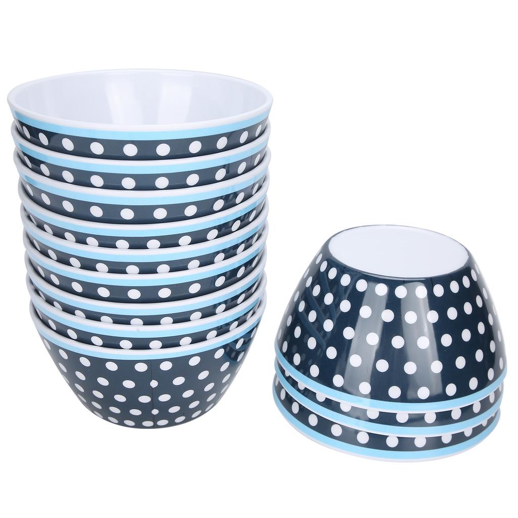 12PCS Salad Bowls Fruit Food Soup Serving Bowl Tableware for Home Restaurant Use