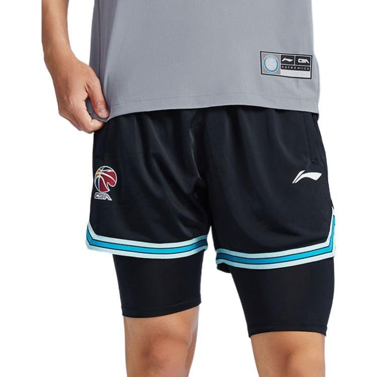Li Ning CBA Collection Basketball Shorts Men's Black AAPS027-1