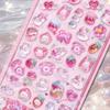 Aesthetic Candy Animal Drop Sticker Kawaii DIY Toy Stickers 3D Decor Stickers  DIY Scrapbooking