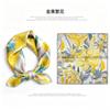 [111 Mulberry Silk] Spring and Autumn Versatile Colorful Scarf Small Scarf Silk Scarf 11cm Small Square Scarf Women