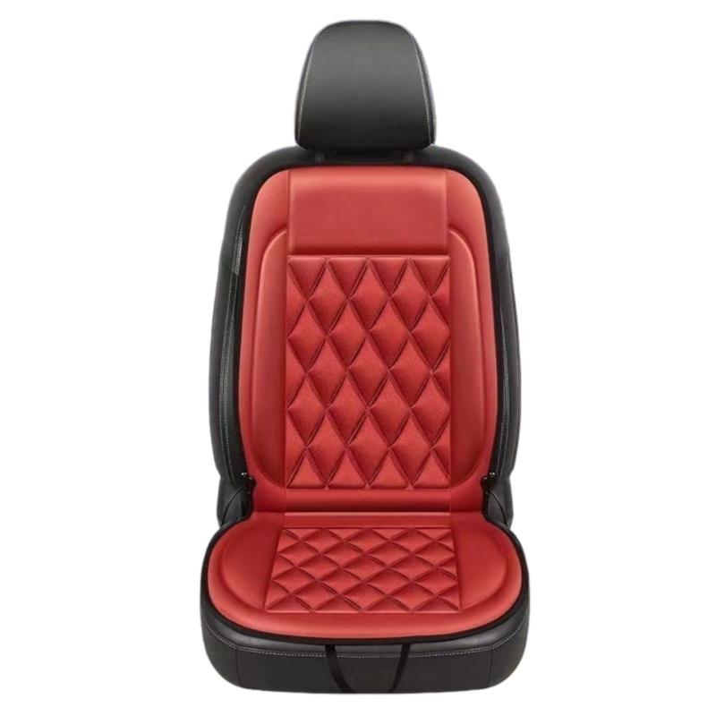 Quick Heat 12V Automotive Cushion Breathable Cotton Construction Anti Slip Base Winter Comfort Rapid Warmth Technology