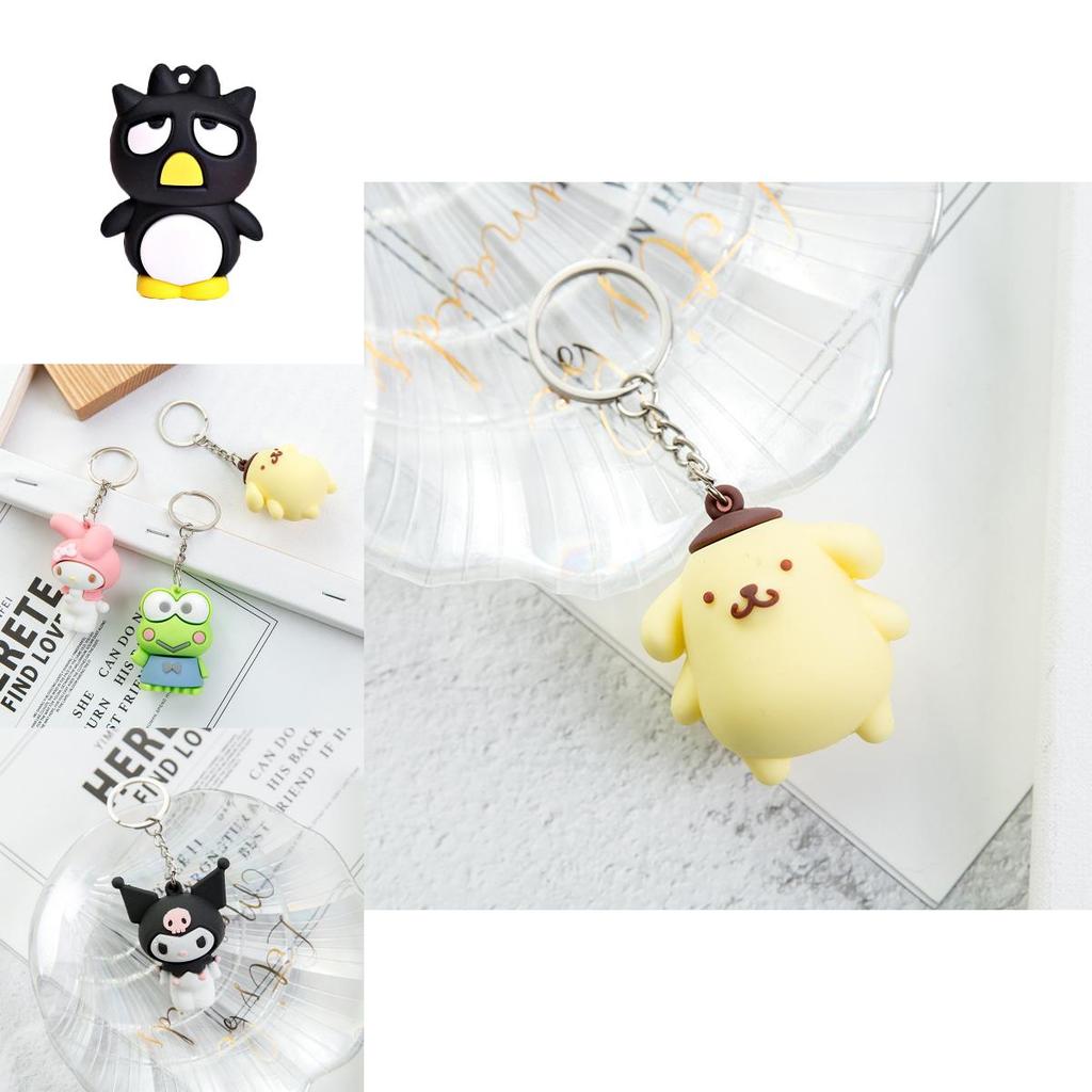 Adorable Japanese Cartoon Doll Ornaments Epoxy Pudding Dog Frog Melody Beautiful Toy For Collectors And Fans