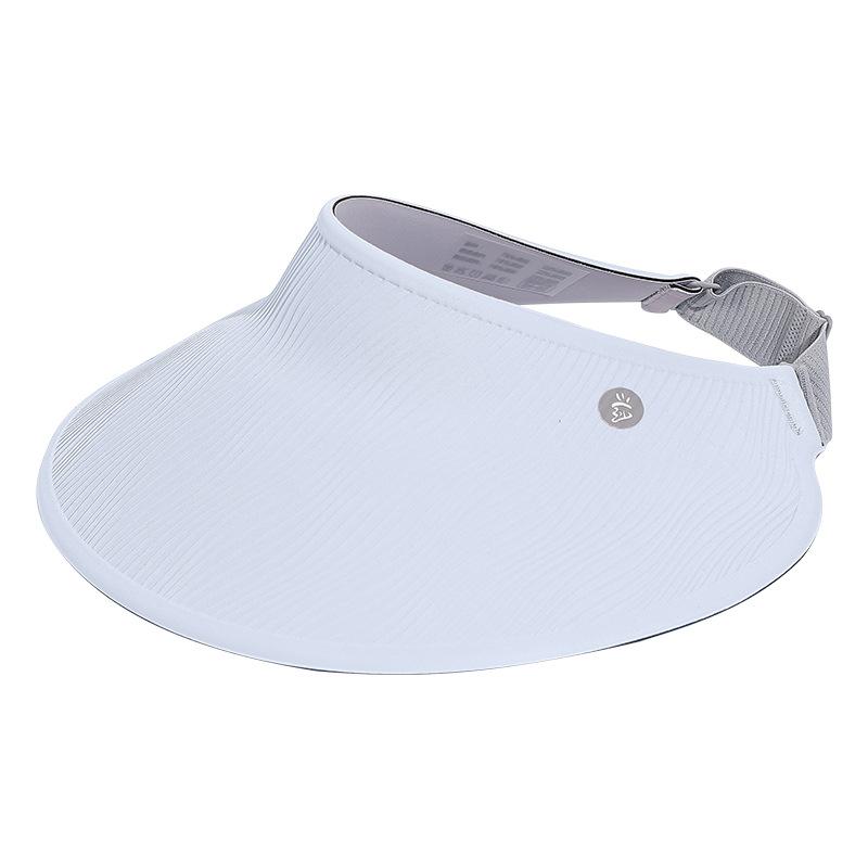Traceless Integrated Sunscreen Cap Women's Summer Breathable Sunscreen UV Protection Sun Hat Foldable Empty Top Hat Sun Hat