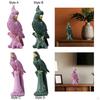 Parrot Statue Resin Animal Sculpture for Table Centerpiece Fireplace Cabinet Style A