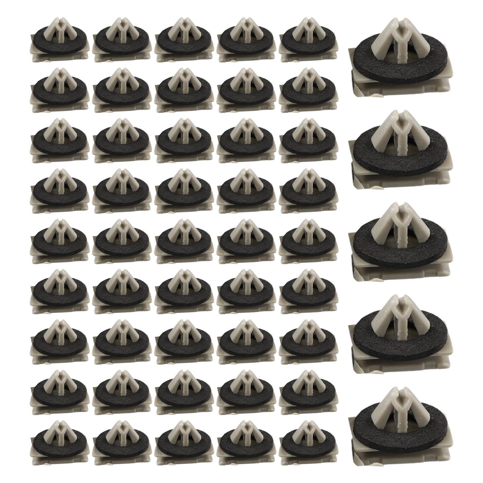 

50pcs Rocker Panel Moulding Clip Exterior Trim Fastener For Jeep for Cherokee