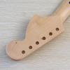 Linkshändiger 6-Saiten ST E-Gitarrenhals: Großer Kopf, 22 Bünde, Ahorn & Palisander, Mattes Finish, DIY-Modifikation