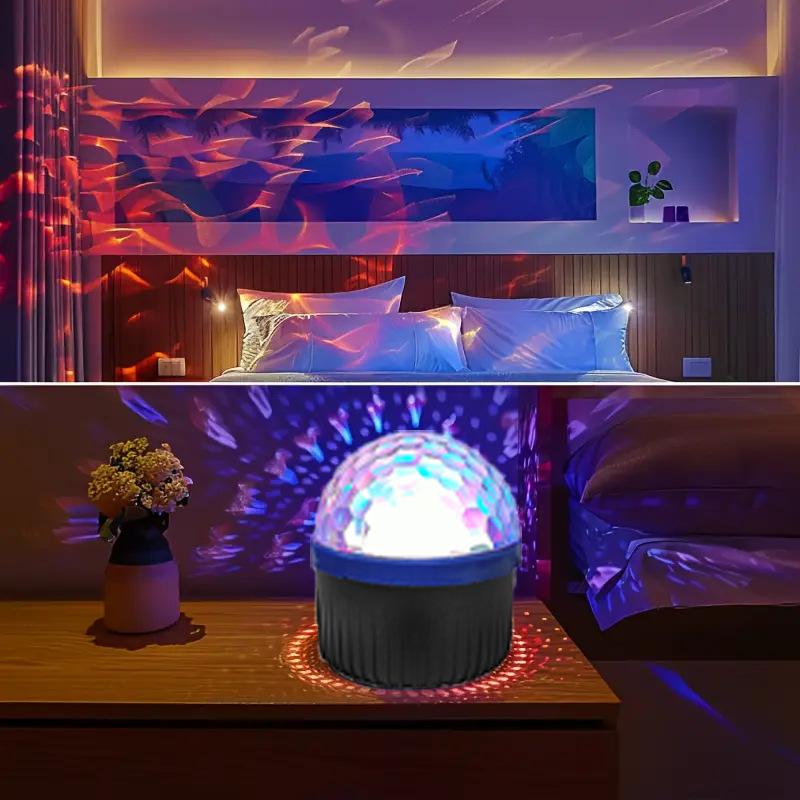 Rotating Starry Sky Projection Light Water Ripple Projection Light Northern Lights Xingxuan Ambient Light Decorative Night Light