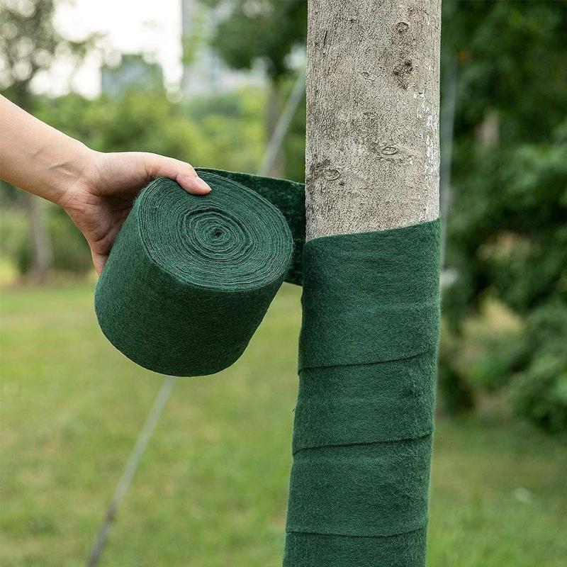 Tree Protector Wrap For Winter Freeze Protection- Breathable Trunk Bark Guard Away From Deer Animal, For Shrub Young Tree Plants