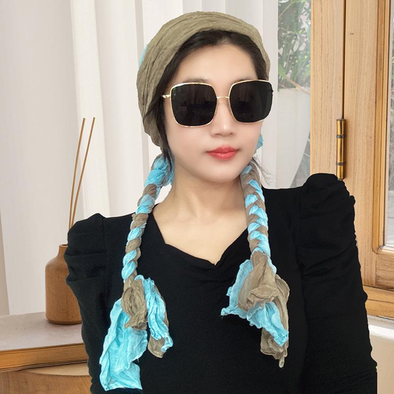 Vielseitiges gerüschtes Stirnband für Mädchen - Modischer Outdoor-Herbst/Winter-Halswärmer