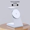 Magnetic 3-in-1 Alloy Stand Wireless Charger for Phone, Watch & Earbuds
