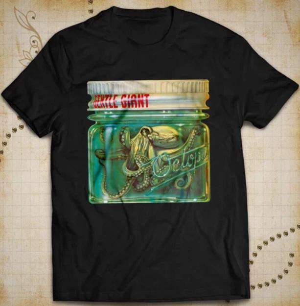 Gentle Giant Rock Music Cotton shirt Octopus Party Live Concert Gary Green 2XL