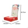 Christmas Chair Back Covers Dining Protector Elastic Cover for Kitchen