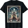 The High Priestess Tarot Card Reading Fairycore Grunge T-Shirt