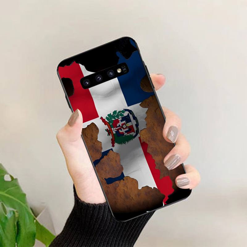 YNDFCNB Dominican Republic Flag Phone Case for Samsung A51 A30s A52 A71 A12 for Huawei Honor 10i for OPPO Vivo Y11 Cover
