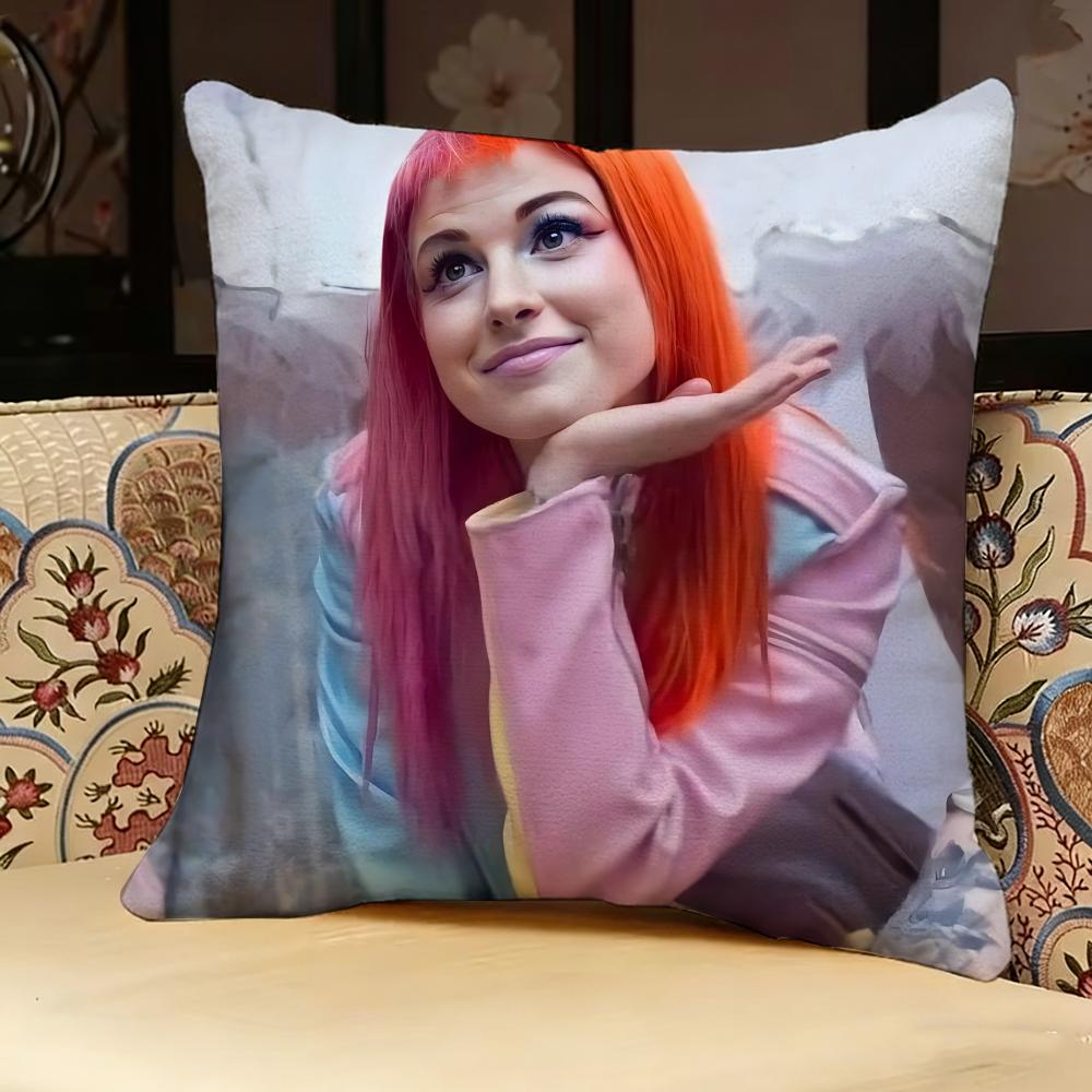 Hayley W-williams Singer Pillow Case Pillowcase, Double-sided Printed, Sofa Cushion, Bedroom Headboard Pillow