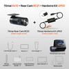 70mai Dash Cam A410 Front 1440P Rear 1080P Car DVR Upgraded Ver. of 70mai A400 Car Recorder 24H Parking Mode Support Max 256GB
