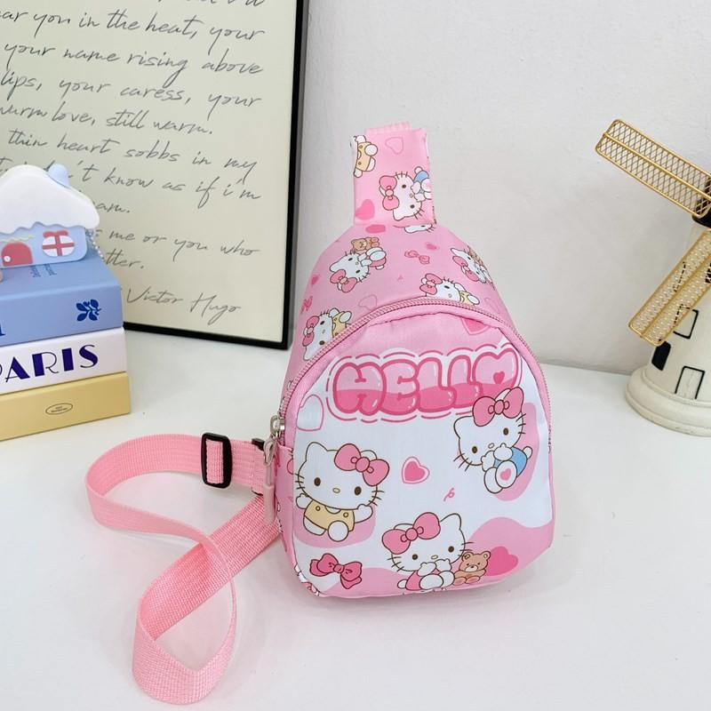Cinnamoroll Kids Chest Bag With Cartoon Print For Daily Use And Toddler Fashion