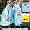 Children's Extended Raincoat with Schoolbag Slot