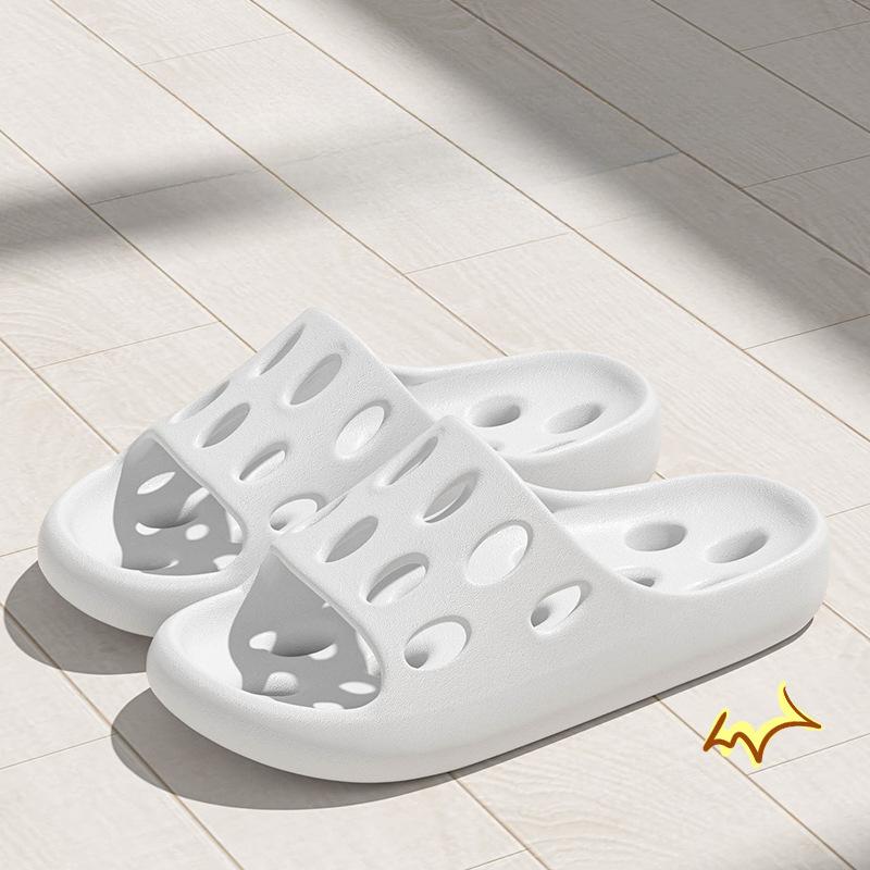 

Парные тапочки для ванной комнаты для мужчин и женщин, нескользящие летние туфли для ванной и душа, подошва из ПВХ, удобные домашние тапочки 40-41 белый