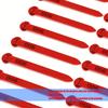 Sequential Numbered Leg Rings for Poultry 1-100 Set Waterfowl System Plastic Identification Bands for Farm Bird