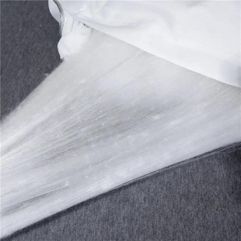 100% Mulberry Silk Quilt Healthy Beauty Handwork Silk Comforters Duvet Silk Filled Double Queen King Quilt 1Pcs Durable Bedding