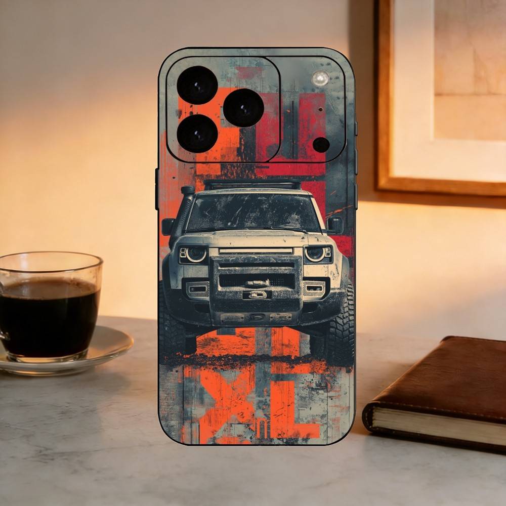 SUV CAR for Range RovEreS Phone Case Silicone Soft For IPhone 17 16 15 14 13 12 11 X XR Plus Pro Max Plus