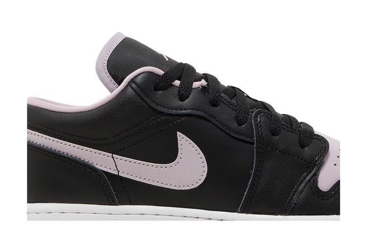 Jordan 1 Low SE Black Iced Lilac (GS) Sneakers