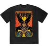 Marvel Comics Koszulka z Pazurami Wolverine Czarna Nowa Koszulka Unisex