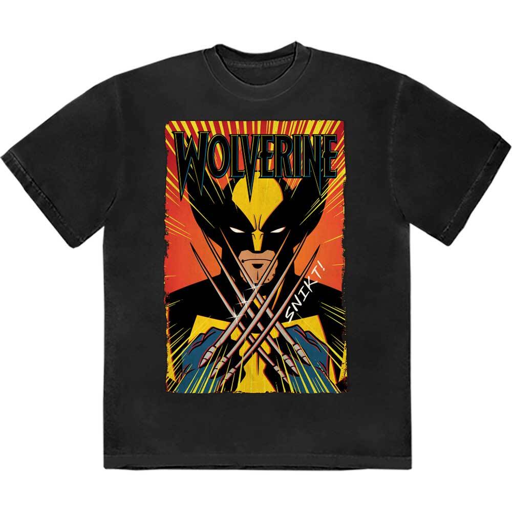 Marvel Comics Wolverine Claws T-Shirt Black New Unisex T-Shirt XXXL