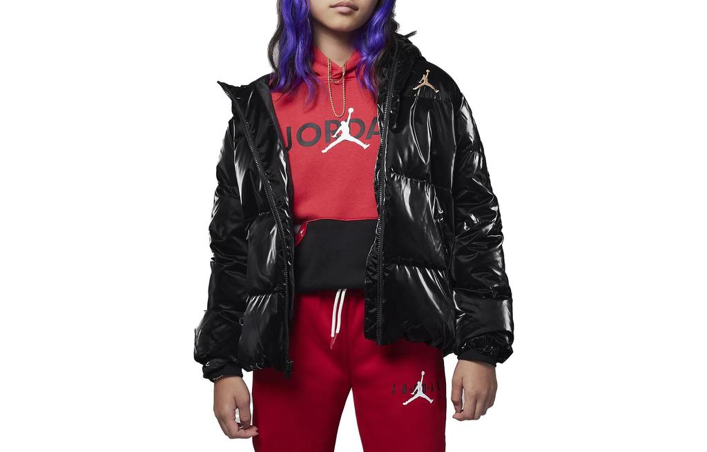 Jordan Kids Padded Jackets Hooded Moderate FB9266-010